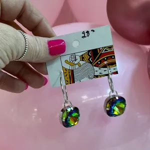 Big Bling Earrings - Mardi Gras