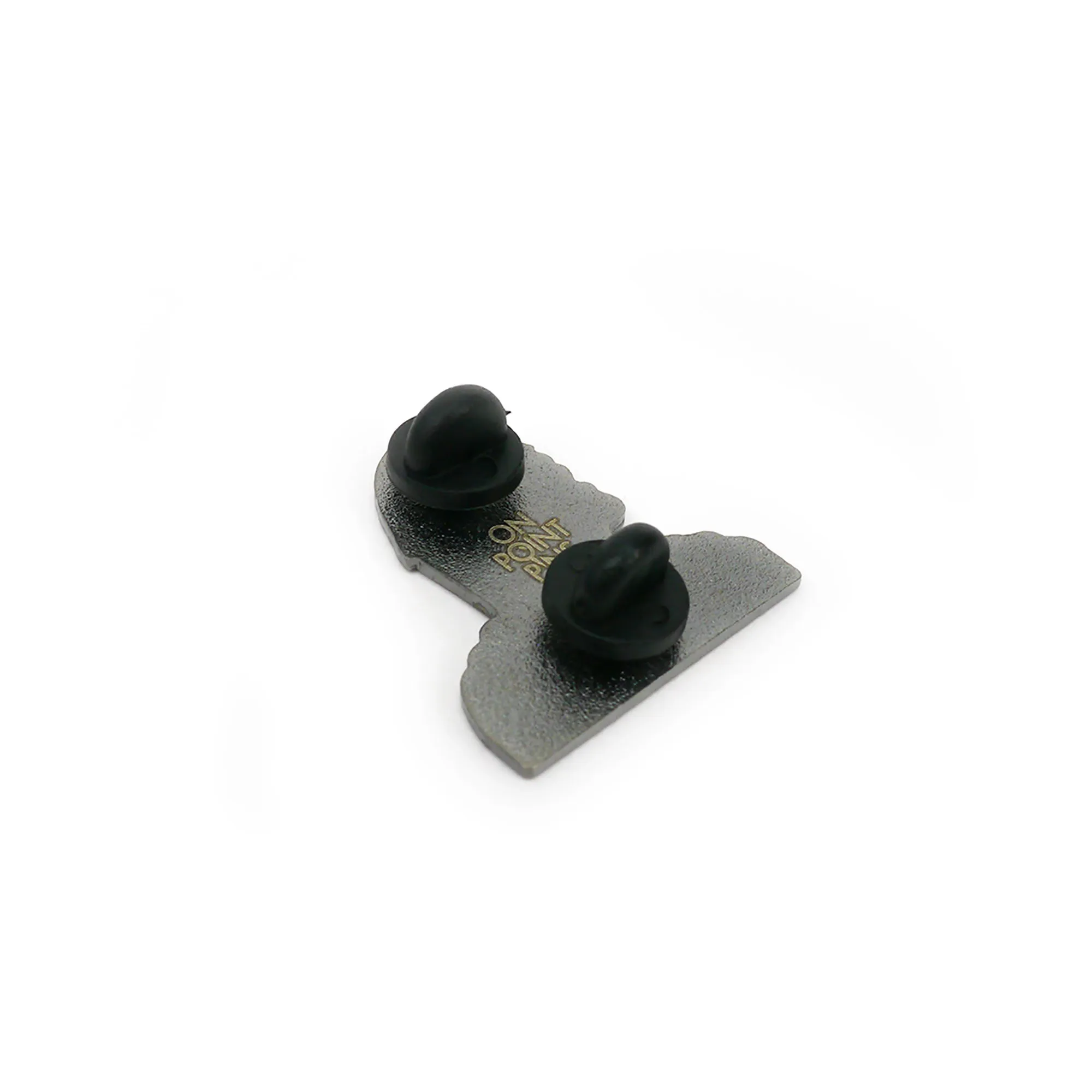 Black Rubber Clutches (Backings Clasp) for Enamel Pin Back | Pack of 20