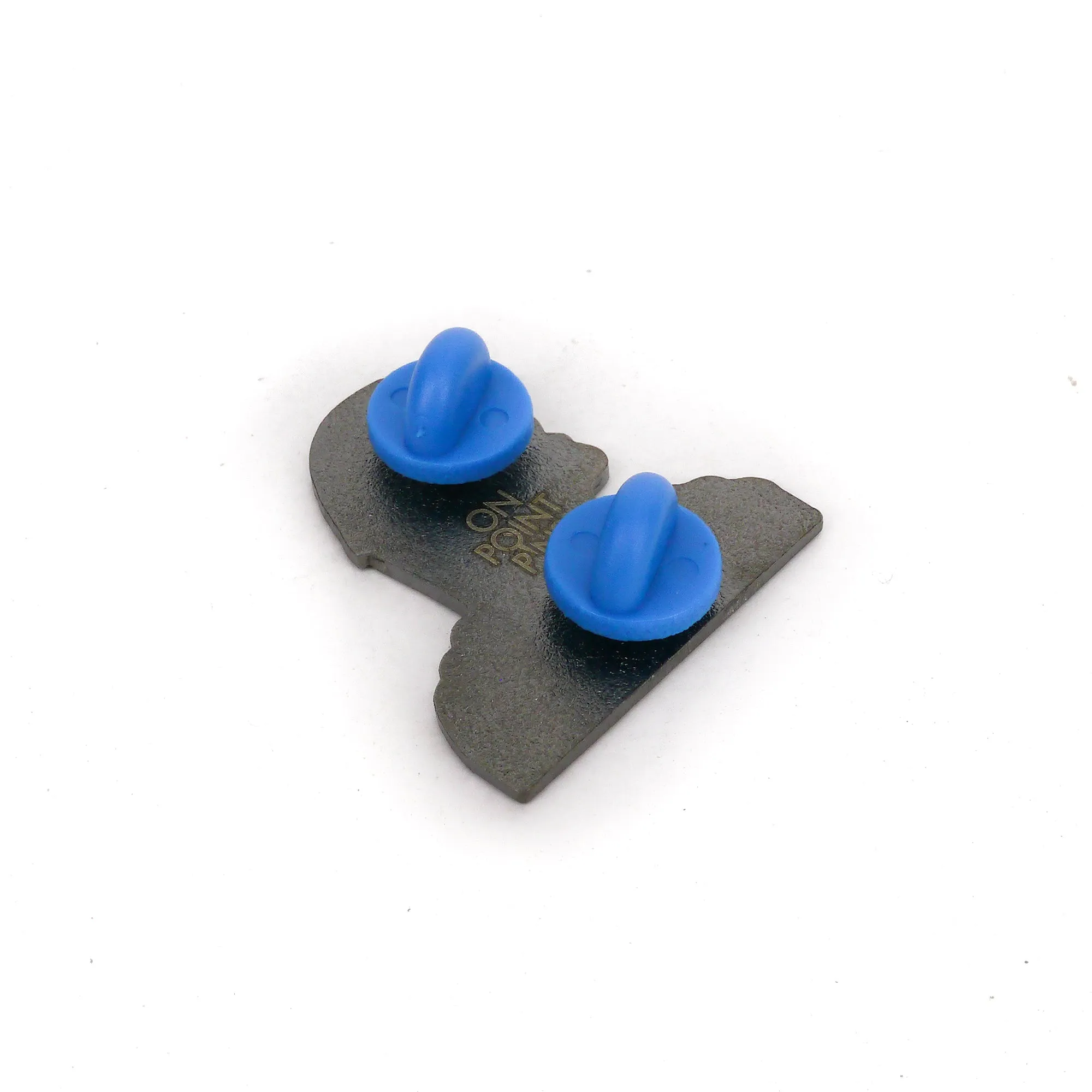 Blue Rubber Clutches (Backings Clasp) for Enamel Pin Back | Pack of 20