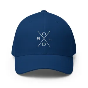 Bold Fitted Cap (Blue)