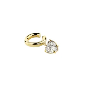 Bold Heart Ear Cuff