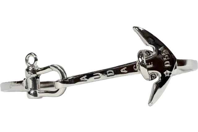 Bold jewelry stiff bracelet still media silver 925 ze0020
