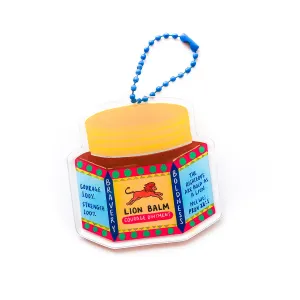 Bold Lion Balm {Acrylic Keychain}