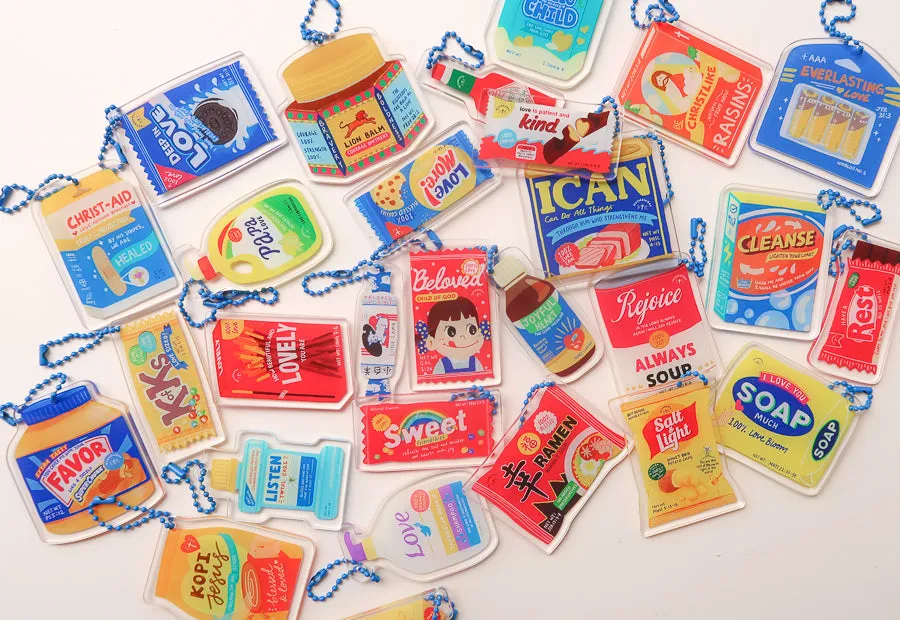 Bold Lion Balm {Acrylic Keychain}