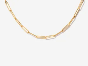 Bold Paperclip Necklace