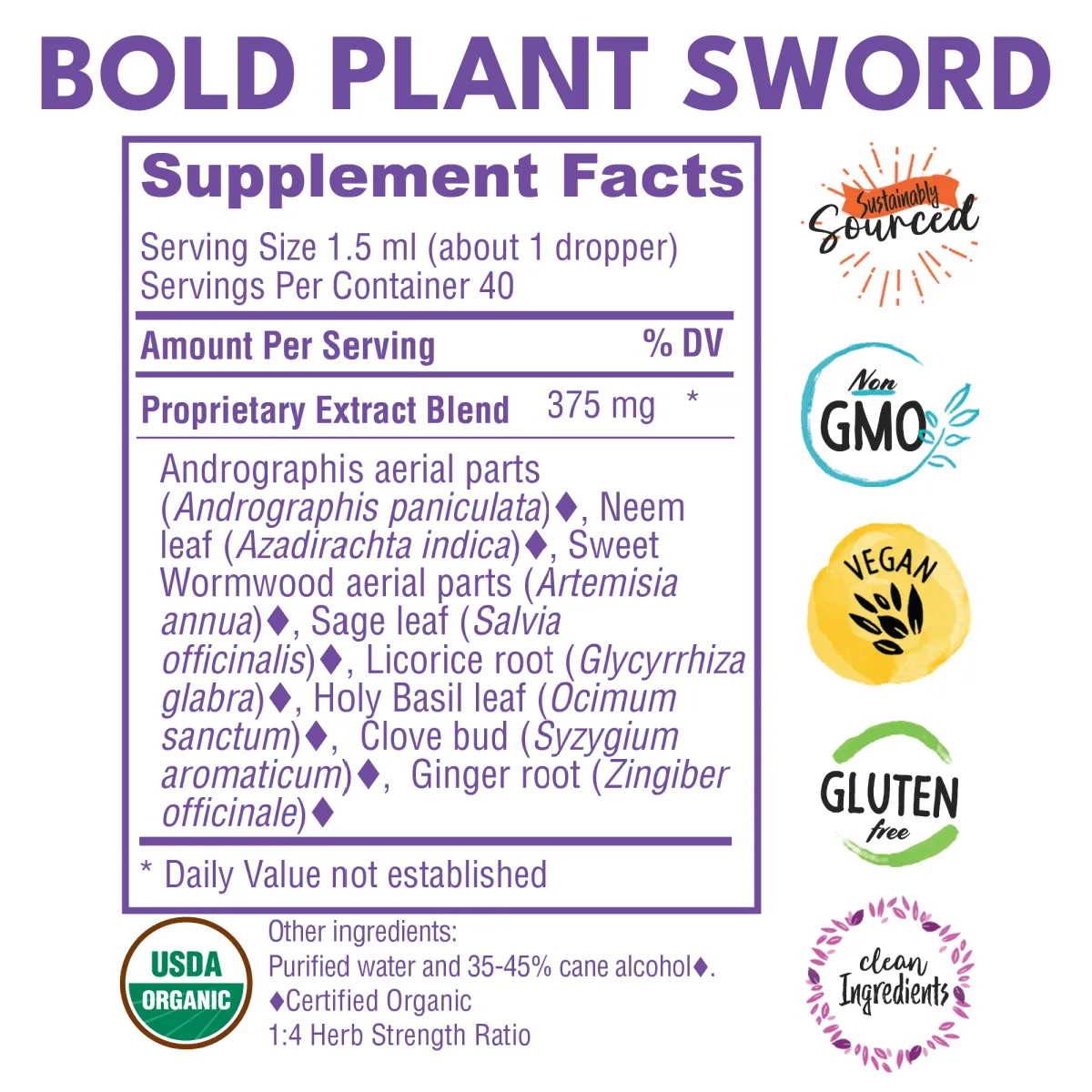 Bold Plant Sword