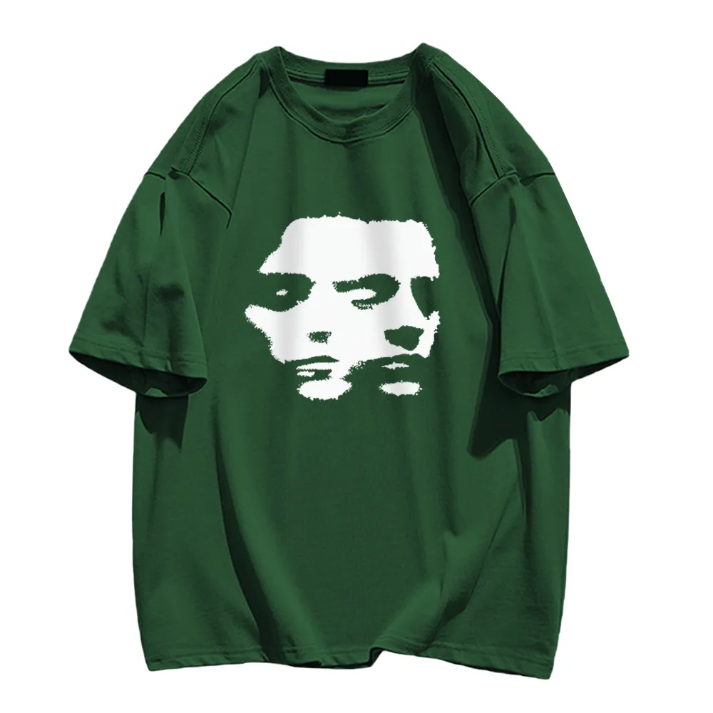Bold Portrait Print T-shirt