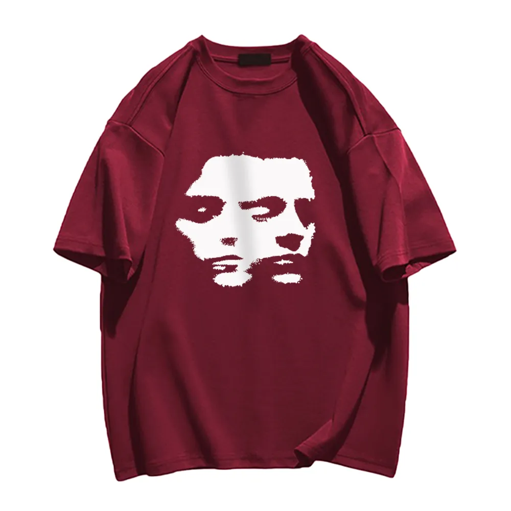Bold Portrait Print T-shirt