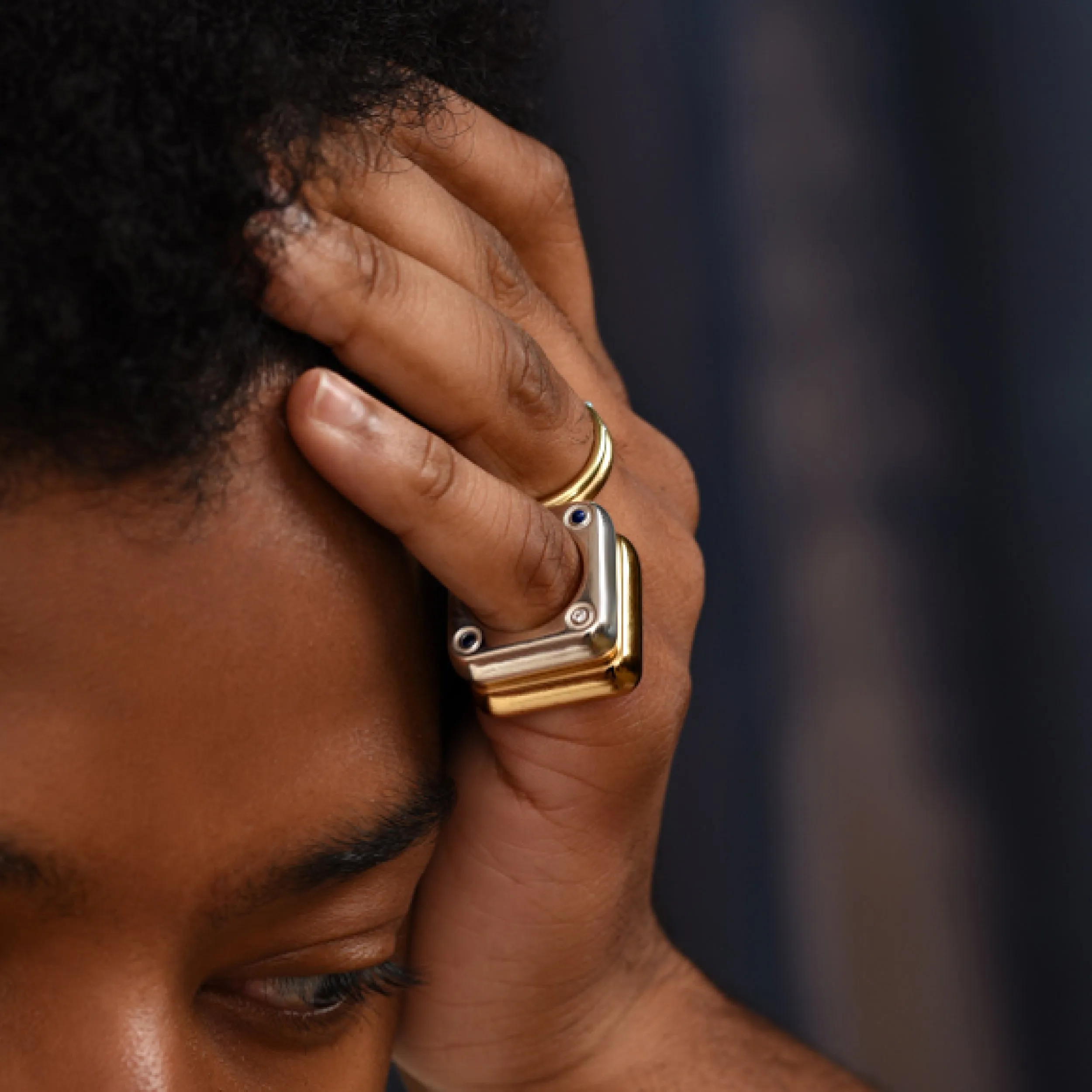 BOLD Ring, Gold Plated