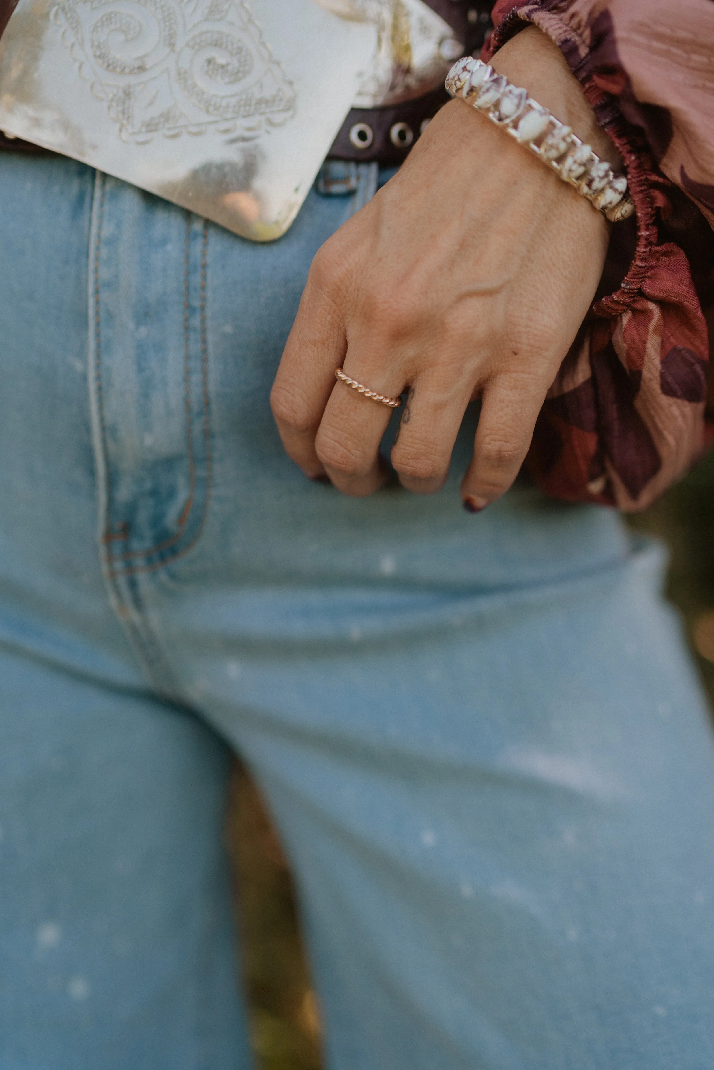 Bold Rope Ring