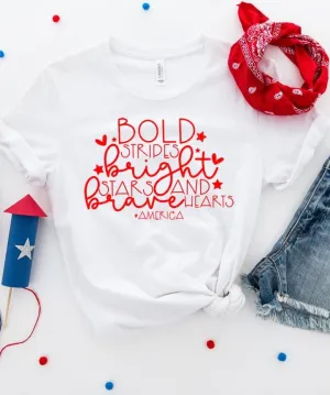 Bold Stripes Brave Hearts