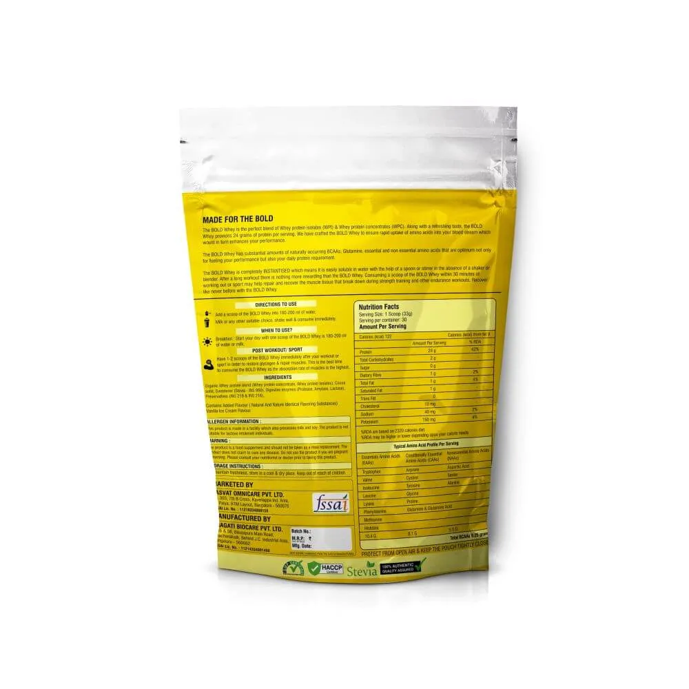 Bold Whey Protein