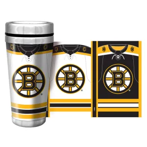 Boston Bruins Travel Mug | Jersey Full Wrap 16 oz.