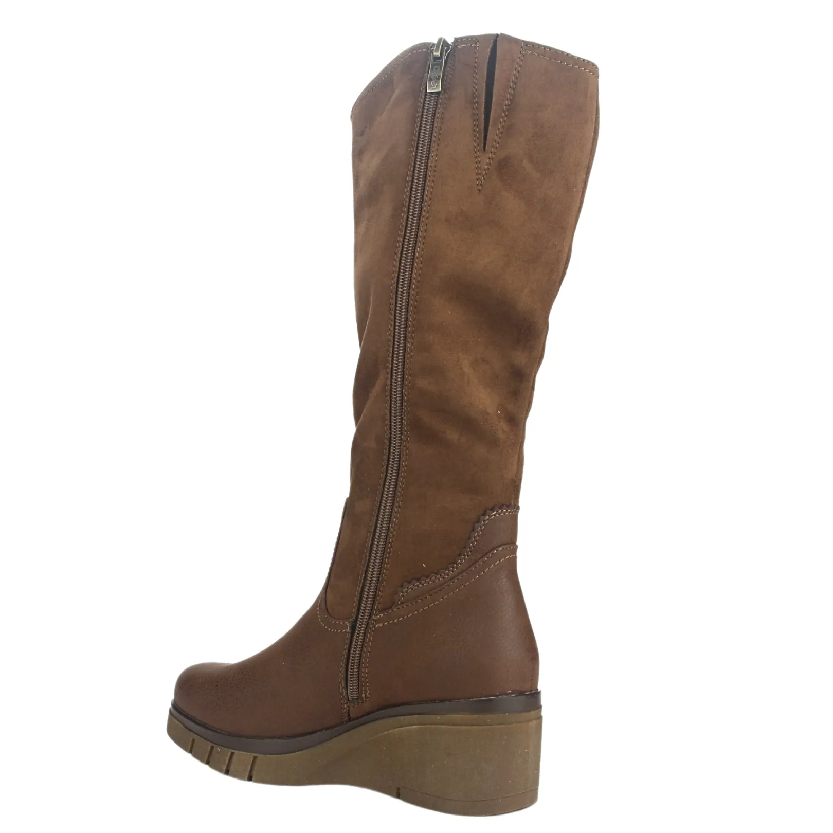 Botin Chalada Mujer Wedgenew-3 Café Casual