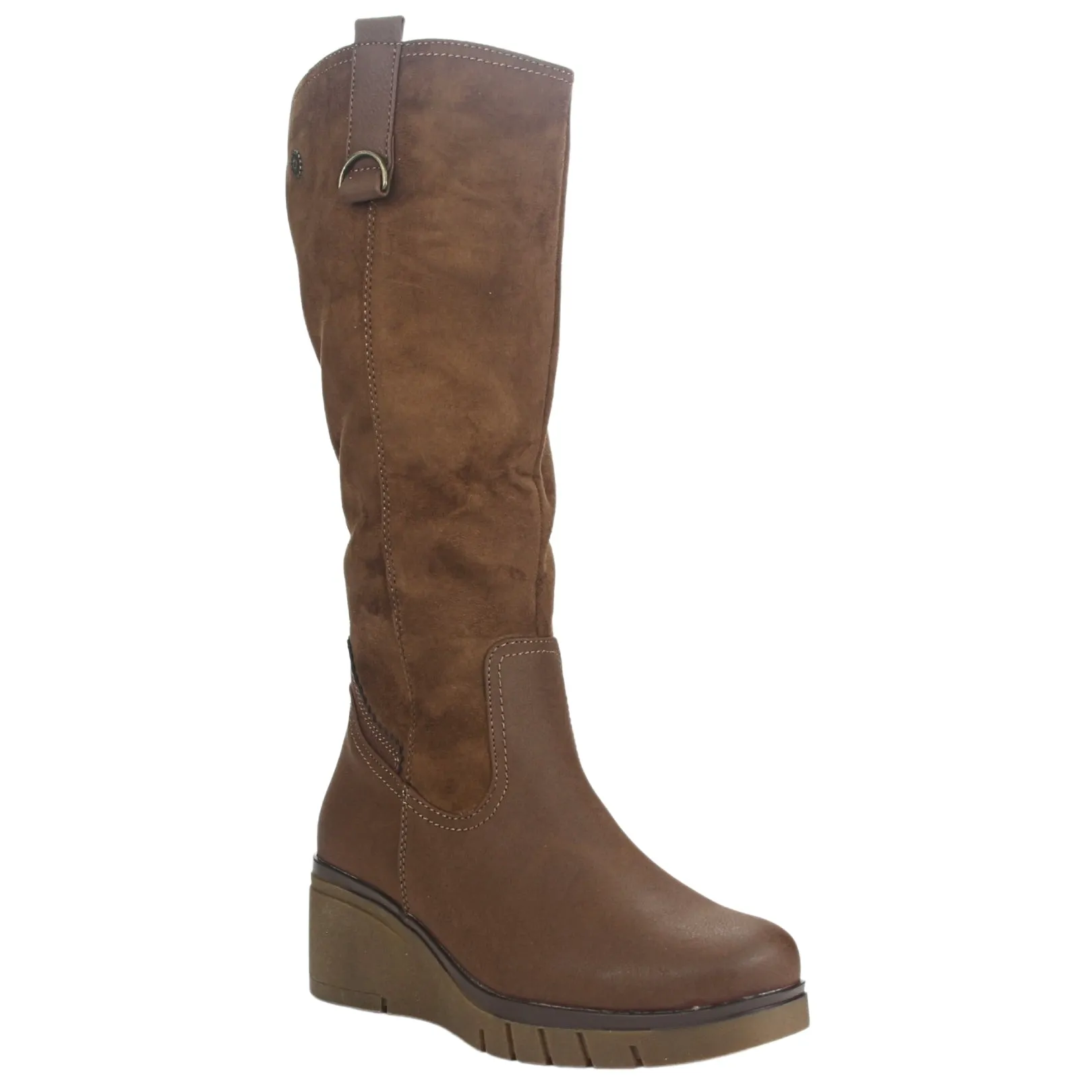 Botin Chalada Mujer Wedgenew-3 Café Casual