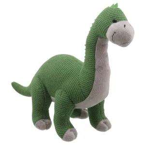 Brontosaurus Knitted Toy Dinosaur- Large