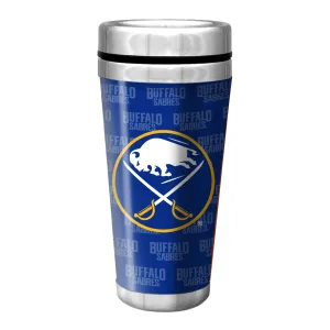 Buffalo Sabres Travel Mug | Wallpaper Full Wrap 16 oz.