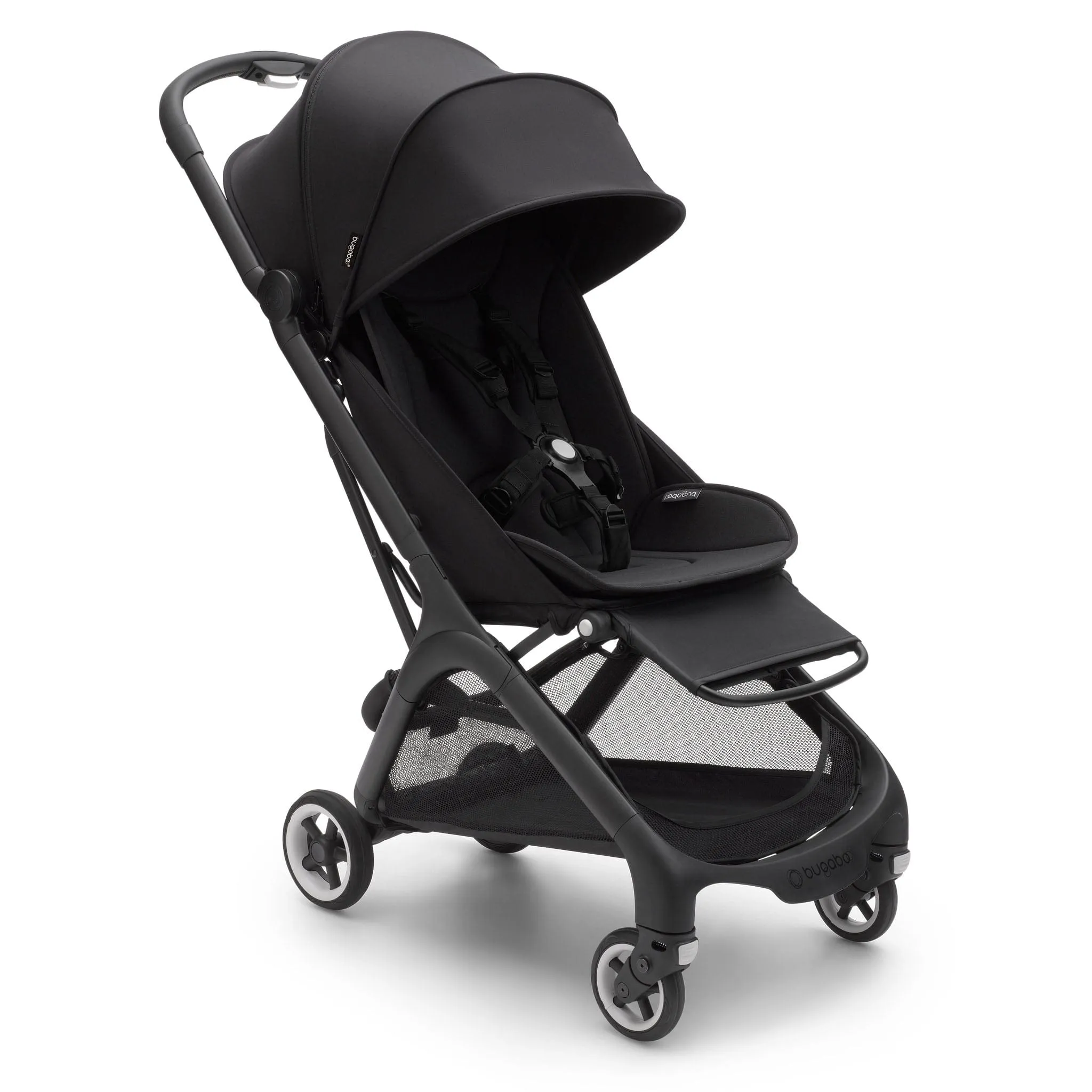 Bugaboo Butterfly Compact Stroller - Midnight Black With Free Transport Bag