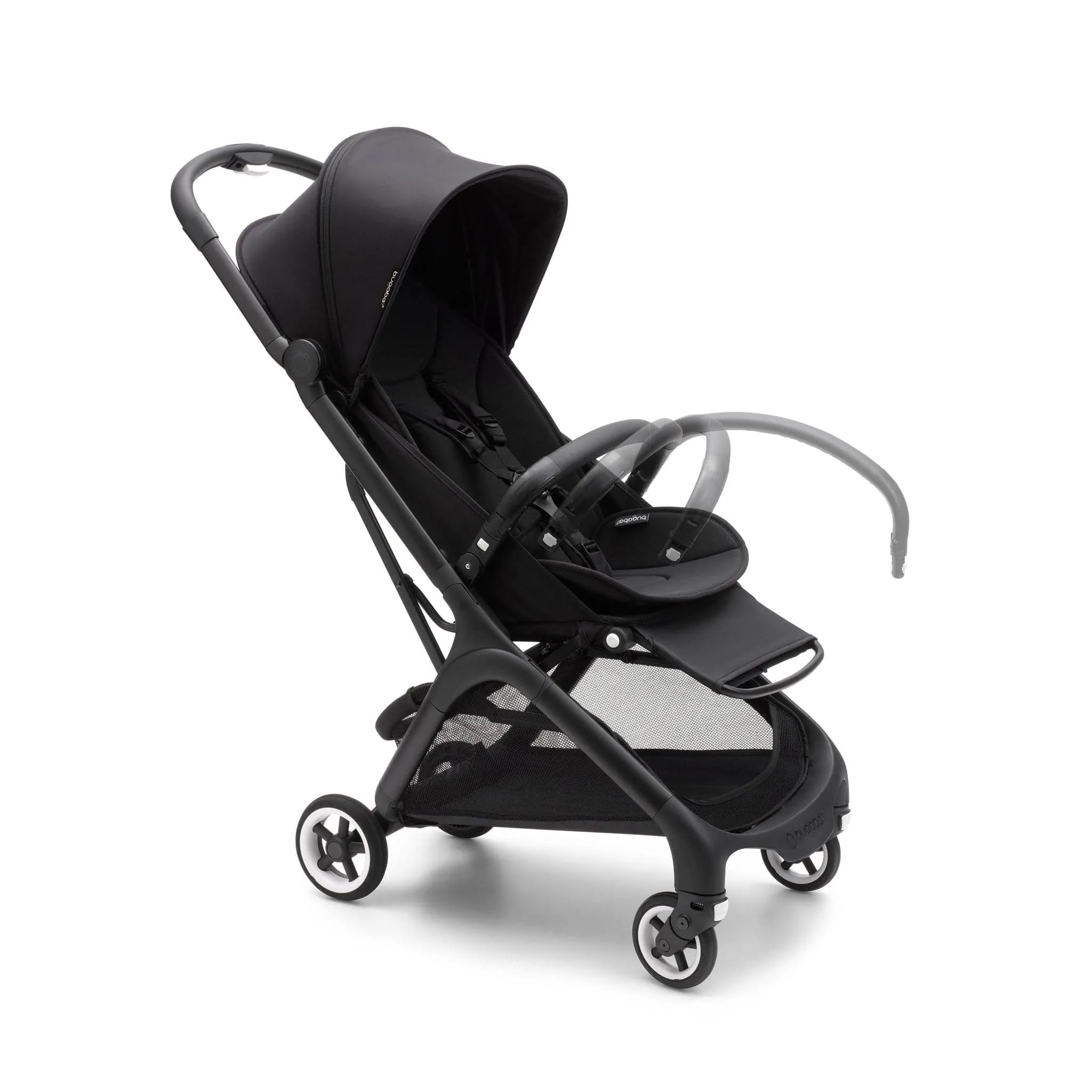 Bugaboo Butterfly Compact Stroller - Midnight Black With Free Transport Bag