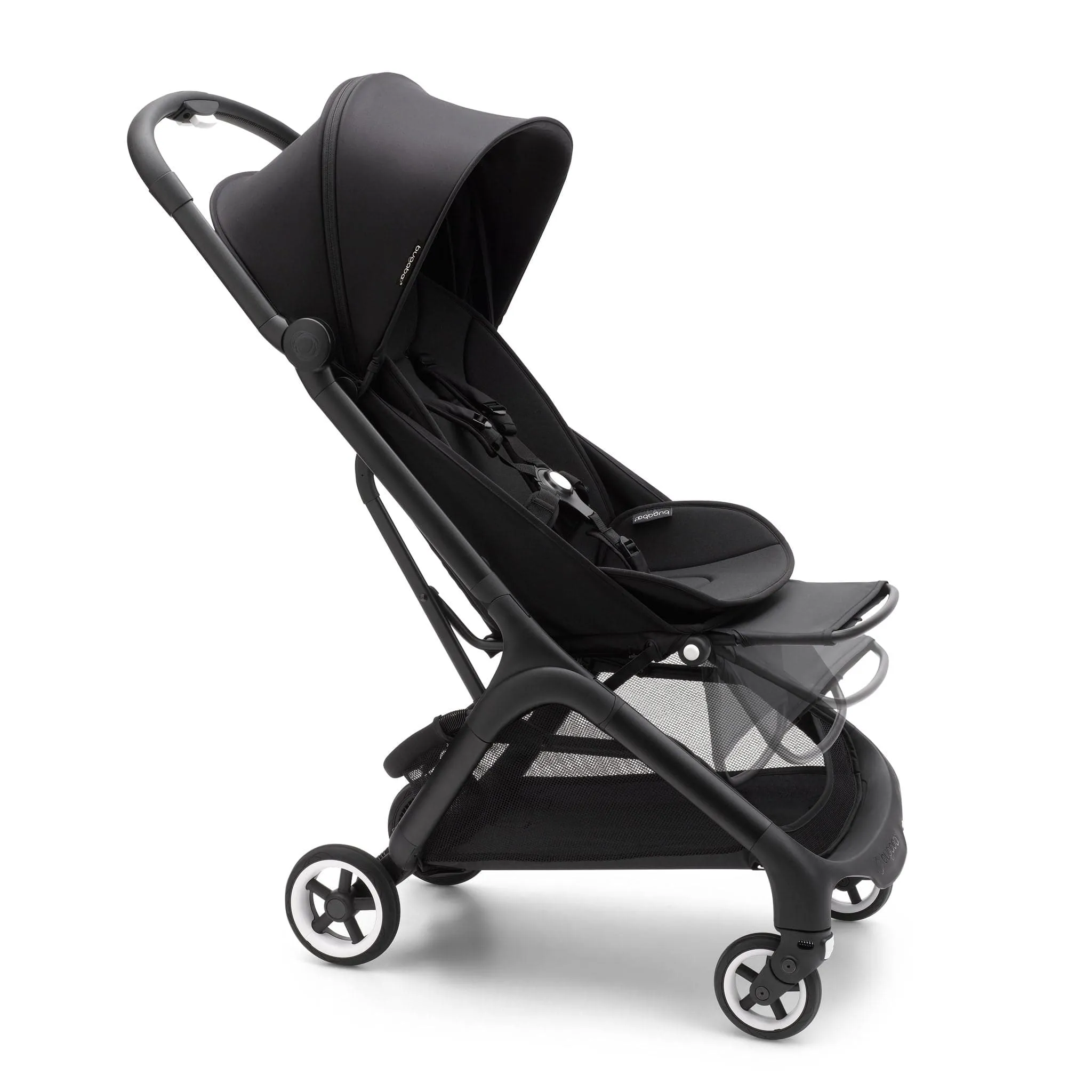 Bugaboo Butterfly Compact Stroller - Midnight Black With Free Transport Bag