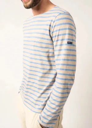 Camiseta SAINT JAMES Minquiers Naturel/Oxygene