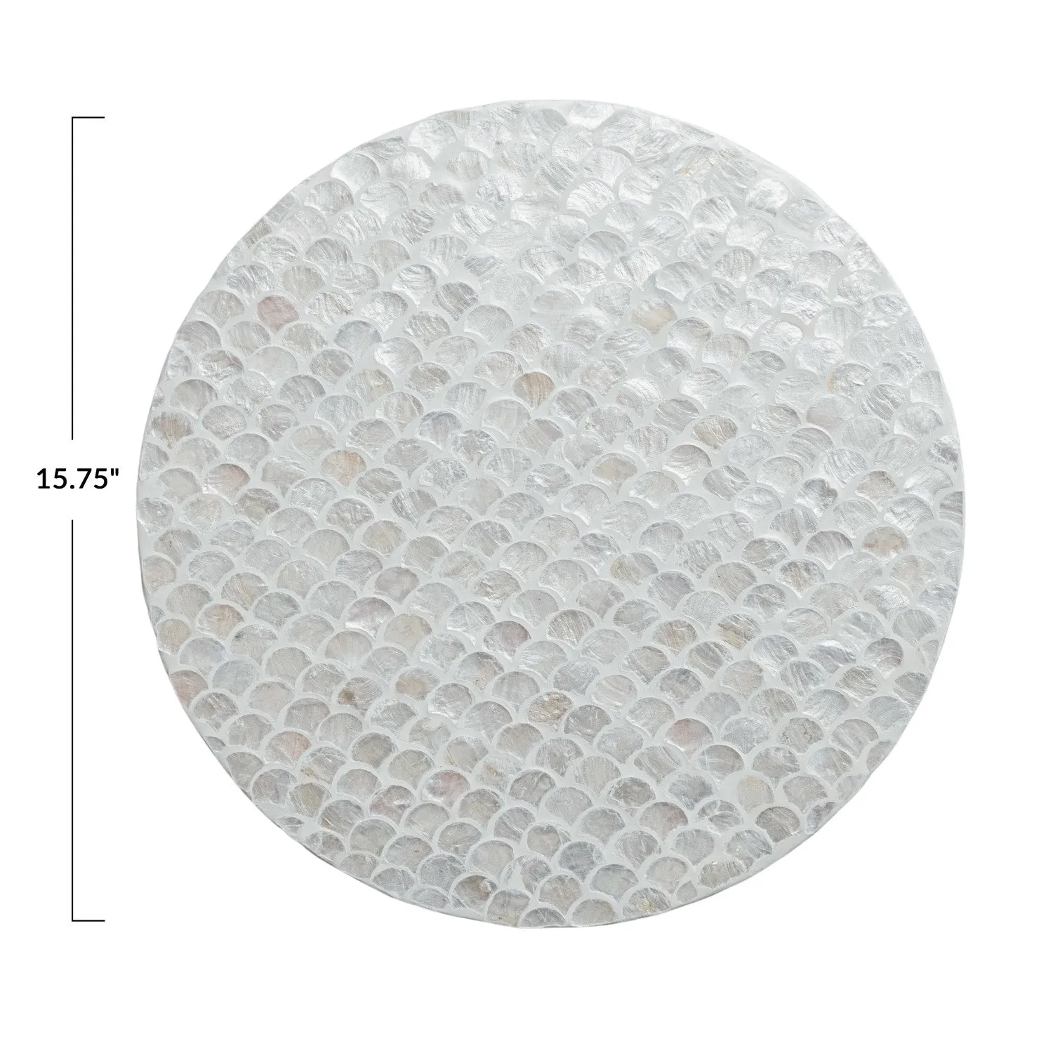 Capiz Shell Lazy Susan