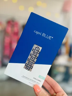 Capri Blue - Fragranced Car Diffuser