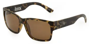 Carve Hack Polarized Sunglass - Matte Brown tort brown polarized