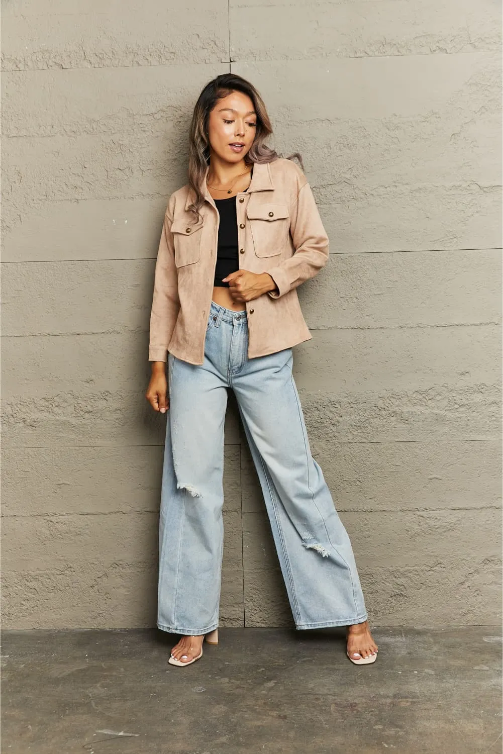 Casual Friday Button Down Jacket