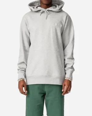 Casual Hoodie - Light Grey Melange Logo