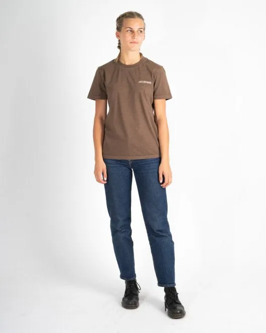 Casual Tee - Faded Brown