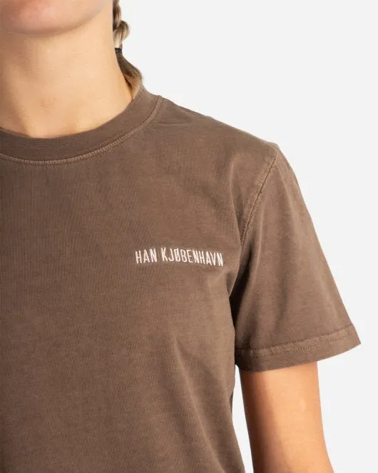 Casual Tee - Faded Brown