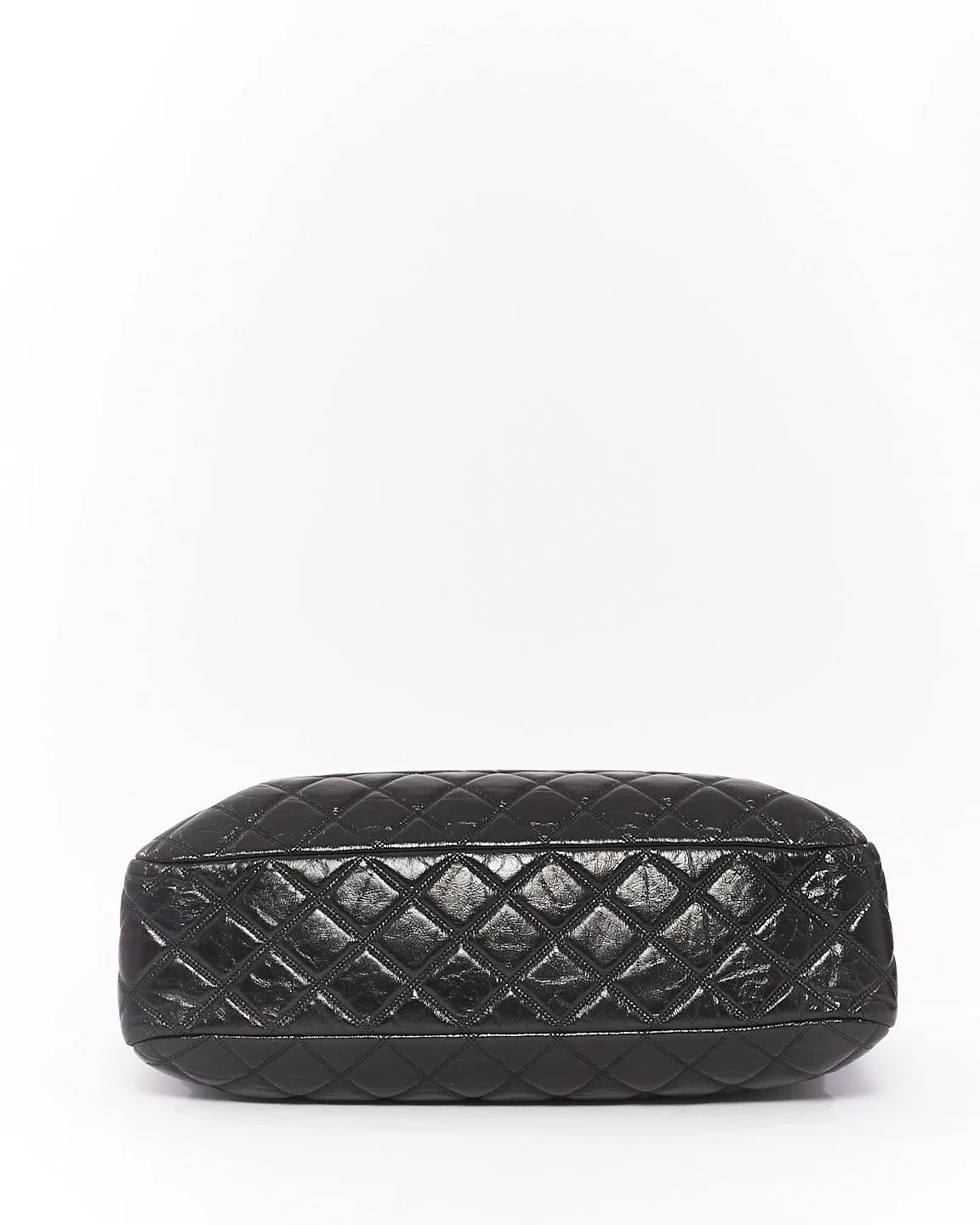 Chanel Black Leather Paris Rue Cambon Timeless Tote