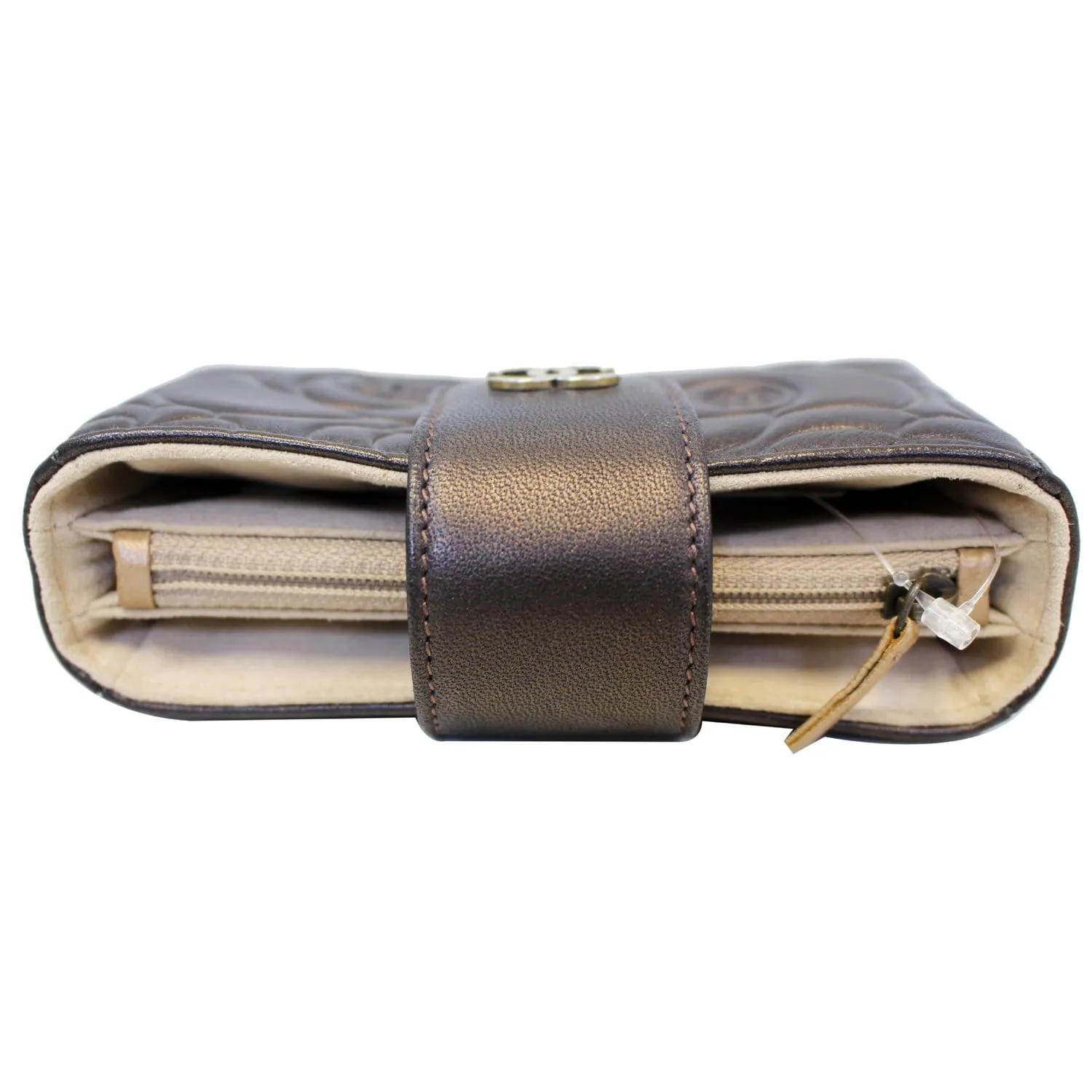 CHANEL Caviar Quilted O-Mini Phone Holder Clutch