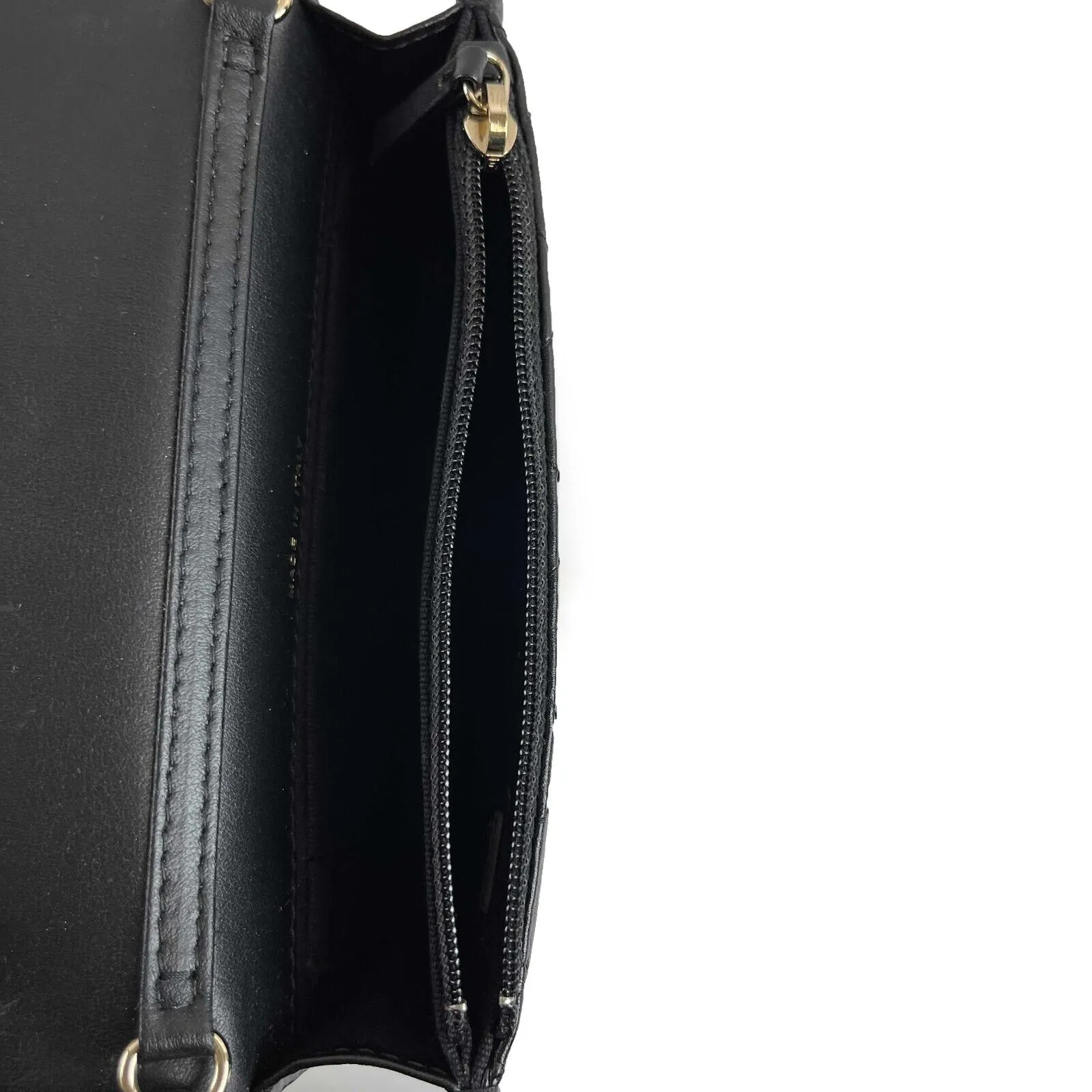 Chanel NEW Wallet on Chain Mini Black Giant Pearls Clutch Black Crossbody
