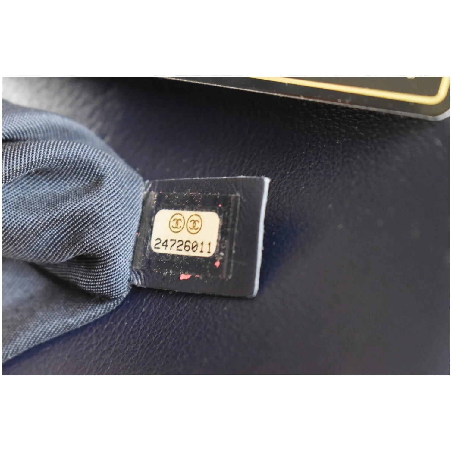CHANEL Small Urban Spirit Quilted Lambskin Backpack Bag Navy