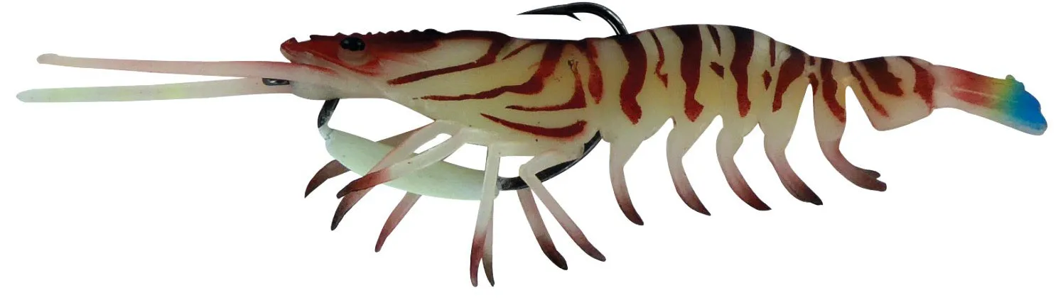 Chasebaits Flick Prawn 95mm Soft Plastic Lure