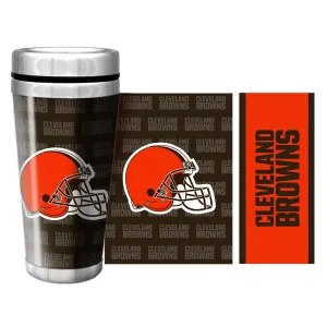 Cleveland Browns Travel Mug | Wallpaper Full Wrap 16 oz.