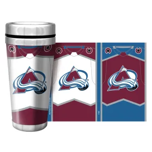 Colorado Avalanche Travel Mug | Jersey Full Wrap 16 oz.