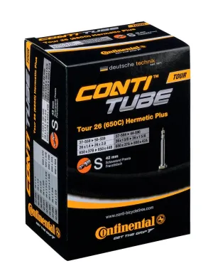 Continental Tour 26 x 1.40 (650C) Hermetic Plus Presta Valve Inner Tube  - 42 mm