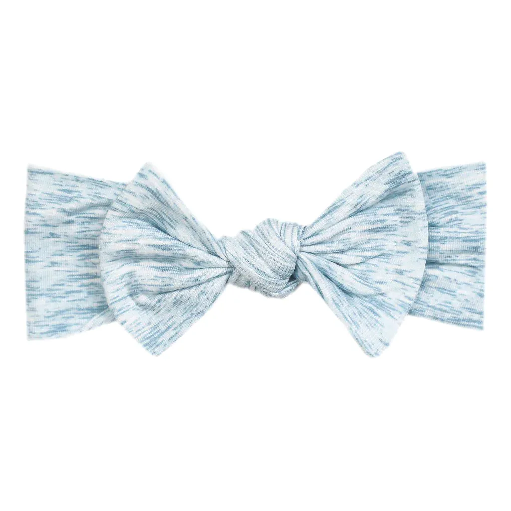Copper Pearl - Knit Headband Bow - Lennon
