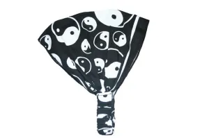 Copy of Black Ying and Yang Elastic Bandana