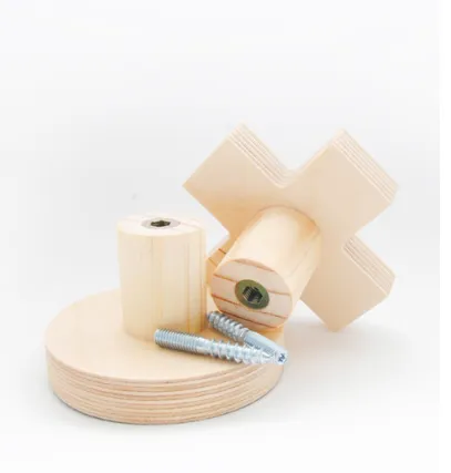 Cross Wall Hook - Soft Mint