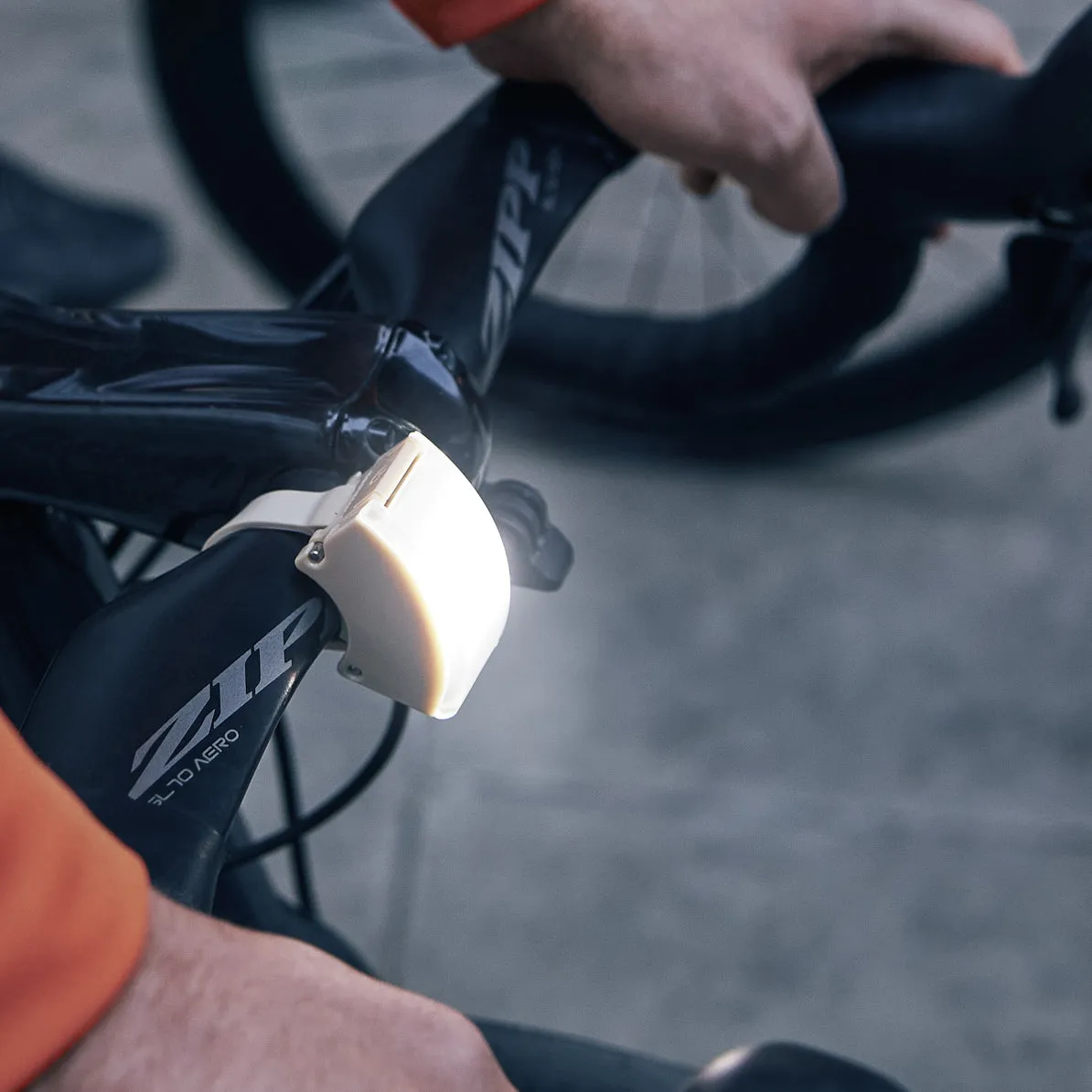 Curve Front Bike Light