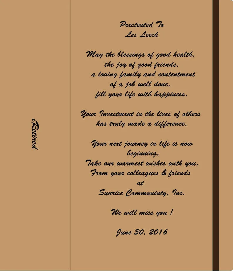 Custom Laser Engraving