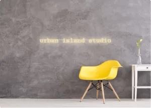 Custom order: urban island studio