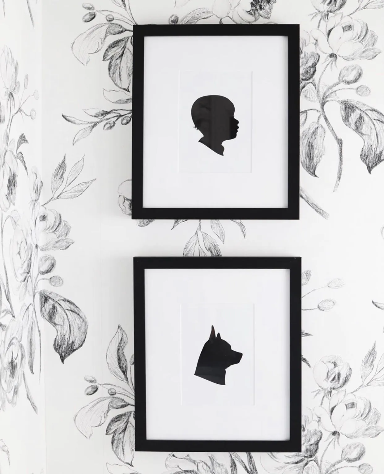 Custom Pet Silhouette - Head