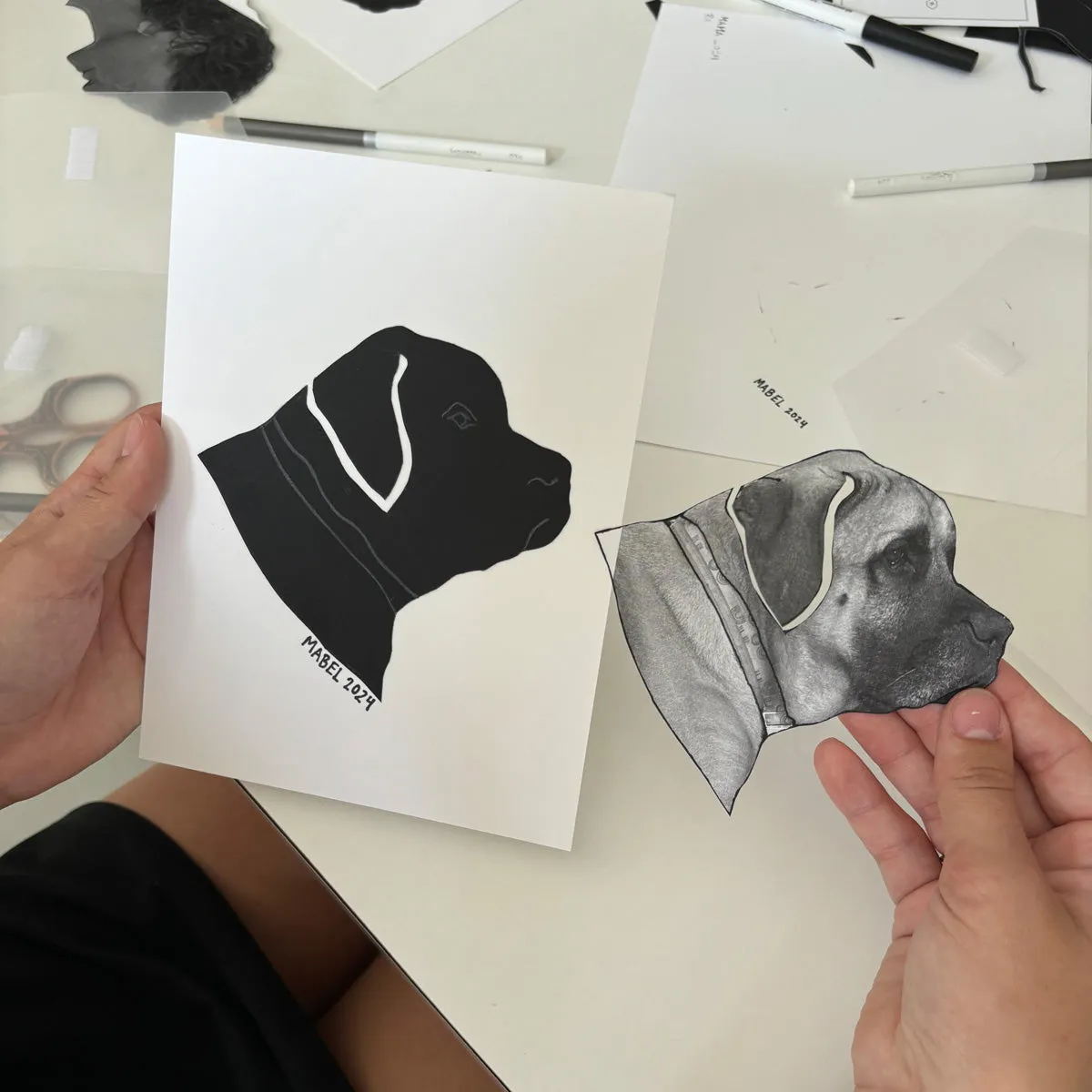 Custom Silhouette Portrait Workshop - April 17