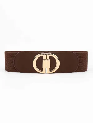 D Buckle Elastic Belt