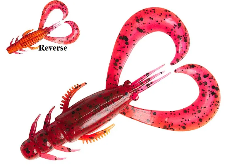 DAIWA Silver Wolf Urban Crawler Soft Plastics - 2.5"